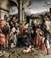 Francia, Francesco - Adoration of the Child